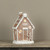 12.5" LIGHTED GINGERBREAD HOUSE