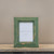 5" X 7" GREEN CHIPPY PHOTO FRAME