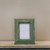 4" X 6" GREEN CHIPPY PHOTO FRAME