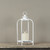 16.75" WHITE CARMEN LANTERN