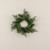 10.25" ASPARAGUS FERN, SPRUCE & PINE CANDLE RING