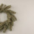 24" GOLD GLITTERED PINE WREATH