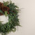 22" CEDAR, BERRY & PINECONE WREATH