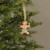 3" BABY BOY GINGERBREAD METAL ORNAMENT