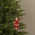 6" WAVING SAINT NICK METAL ORNAMENT