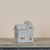 5.25" GLITTER CERAMIC TEALIGHT HOUSE