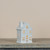 5.25" WHITE CERAMIC TEALIGHT HOUSE