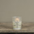 5" ETCHED SNOWFLAKE FROSTED GLASS 3D FLAME CANDLE