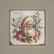 18" HOLLY SANTA PRINT