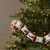 6' WHITE & RED PAPER CHAIN GARLAND KIT