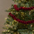 6' DARK RED POM POM GARLAND