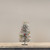 11" SILVER FESTIVE TREE