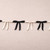 9' BLACK & WHITE BOW GARLAND
