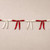 9' RED & WHITE BOW GARLAND