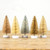 4" NEUTRAL HUES BOTTLE BRUSH TREES BOX/ 5