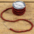 6' RED BEAD GARLAND SPOOL