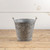 9" GALVANIZED DOUBLE HANDLE DECORATIVE PAIL