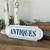 12.75" ANTIQUES SIGN