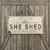 SHE SHED SIGN