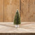 8" DARK GREEN FLOCKED TREE