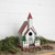 RED ROOF CHURCH BIRDHOUSE