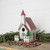 RED ROOF CHURCH BIRDHOUSE