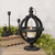 13.5" BLACK GLOBE LANTERN