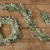 20" WHITE DAISY & CREAM HEATHER WREATH