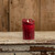 5" MOVING FLAME RED PILLAR CANDLE