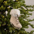 7" BEIGE ICE SKATE ORNAMENT