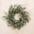 17" SNOWED PINE W/ PINECONE MINI WREATH