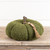 7.5" GREEN LOOP STITCH FABRIC PUMPKIN