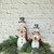 15" SNOWMAN W/ SNOWY WREATH