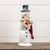 15" SNOWMAN W/ SNOWY WREATH