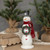 12" SNOWMAN W/ SNOWFLAKE TOP HAT