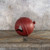8.25" RED SLEIGH BELL