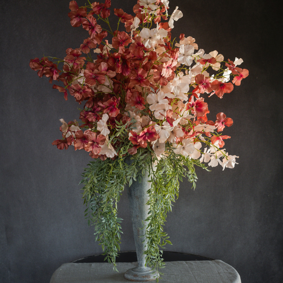 40" PALE PINK APPLE BLOSSOM SPRAY