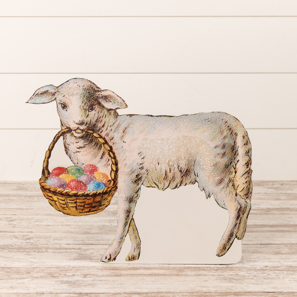 20" SHEEP W/ BASKET DUMMY BOARD
