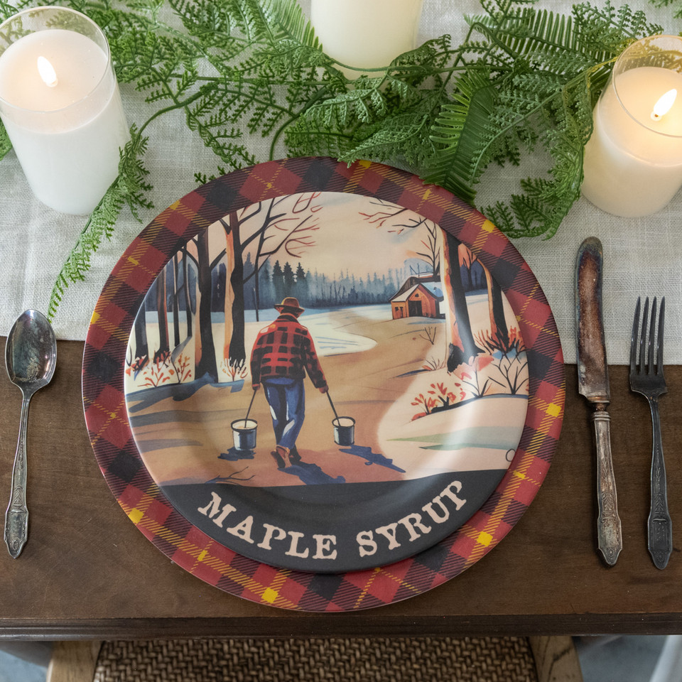 MAPLE SYRUP PLATE