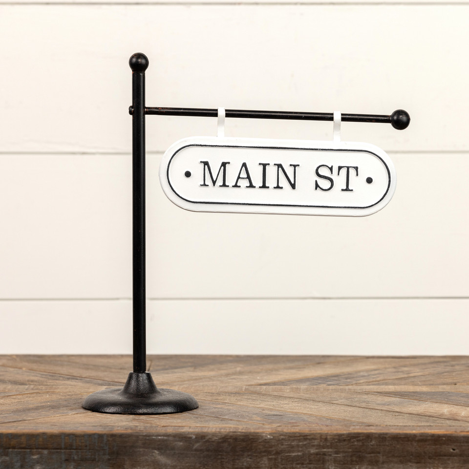 MAIN ST STANDING SIGN