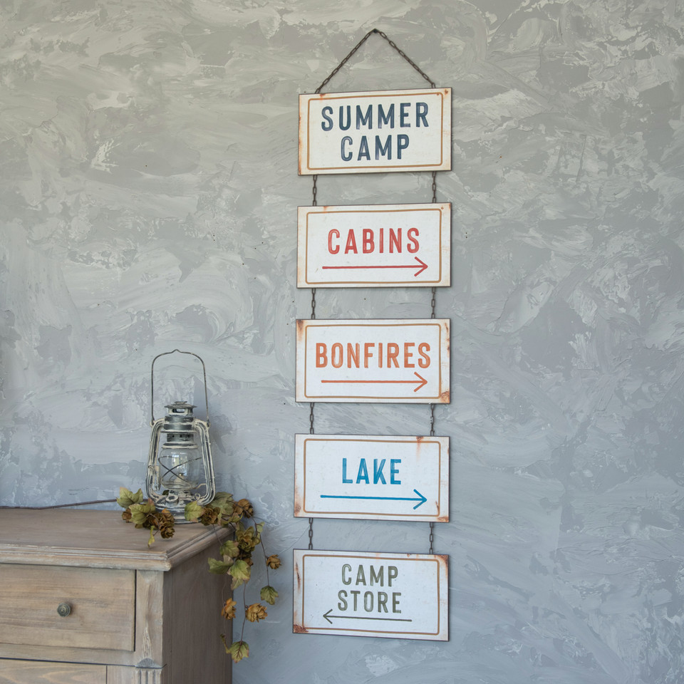 SUMMER CAMP SIGN