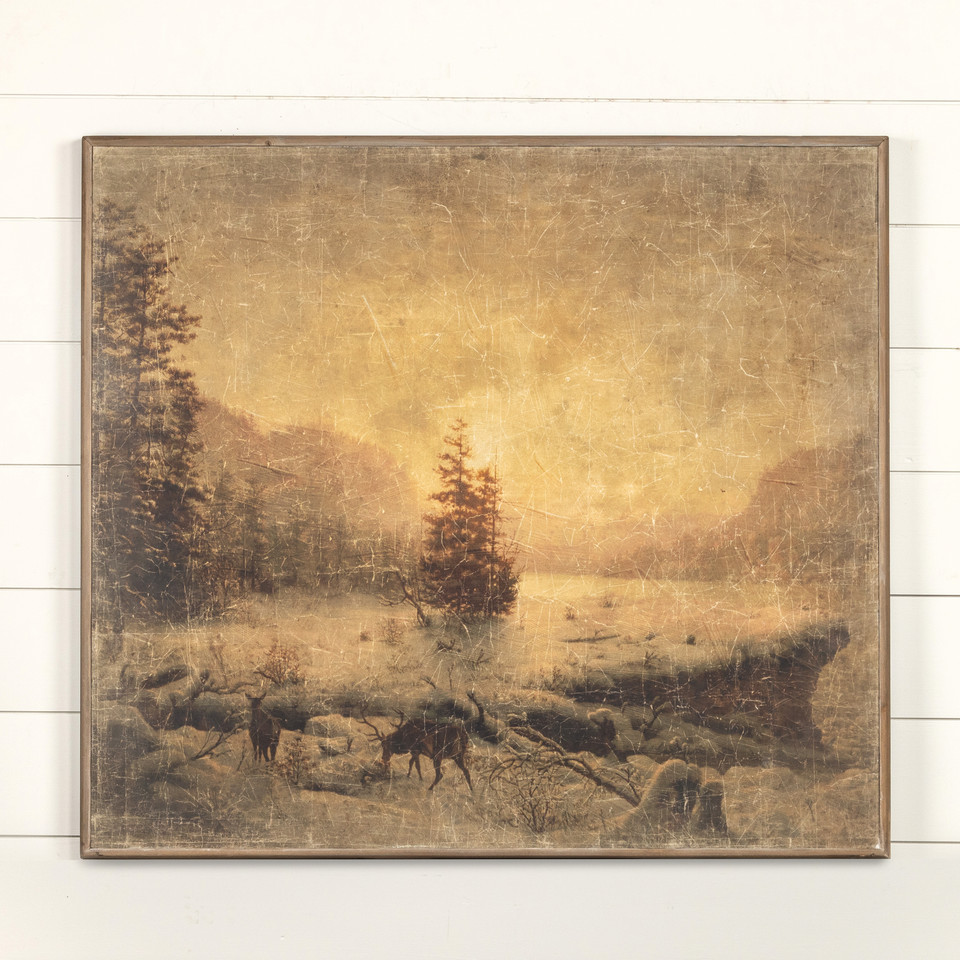 WINTER WOODLAND PRINT*