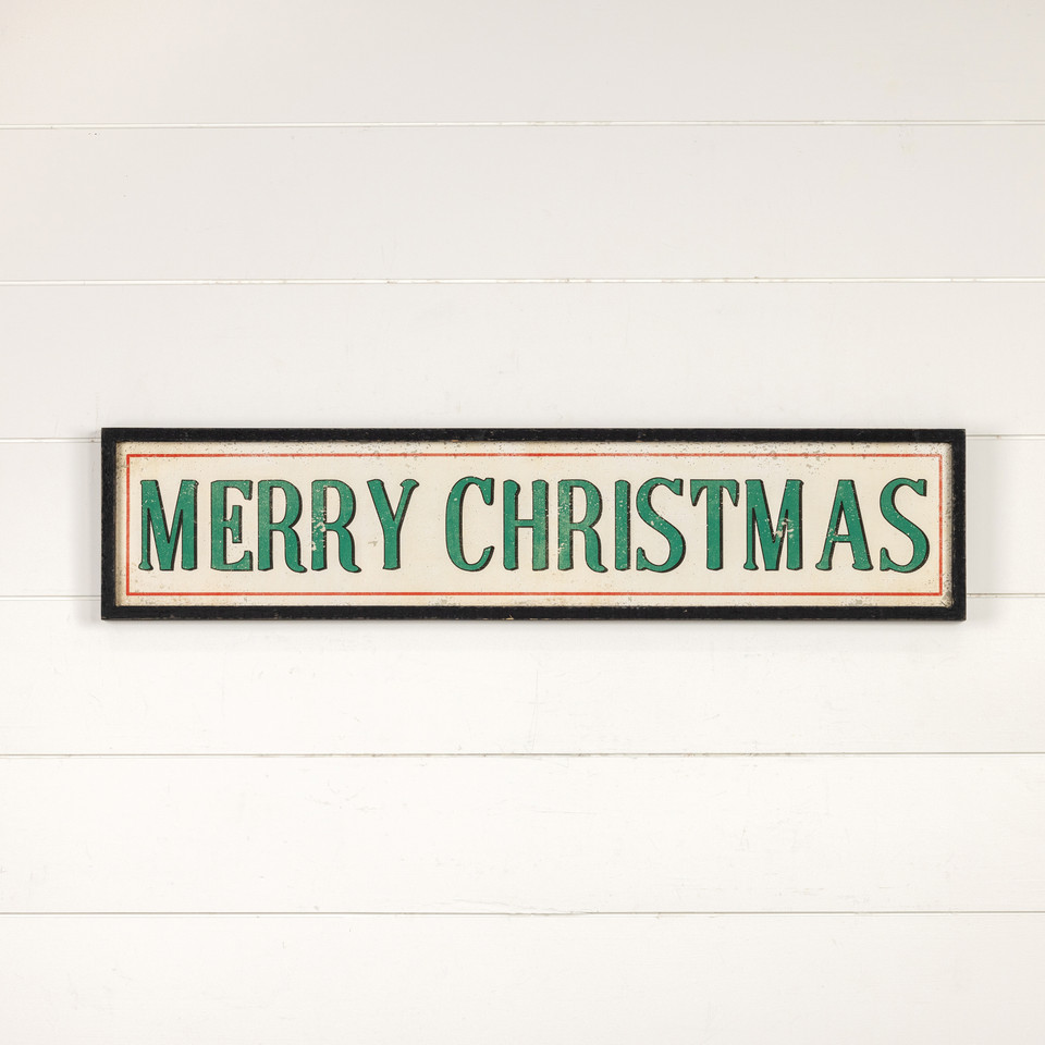 36" MERRY CHRISTMAS SIGN