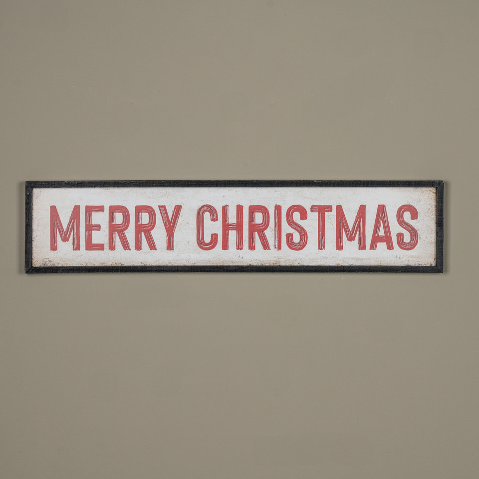 36" MERRY CHRISTMAS SIGN