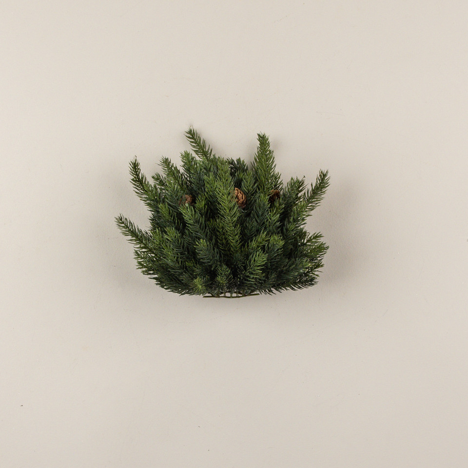 9" WHITE SPRUCE HALF BALL