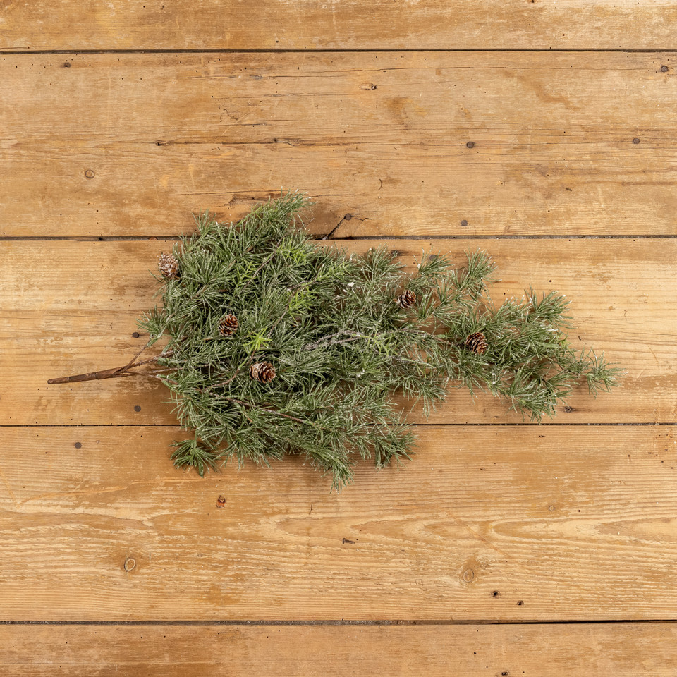 27" SOFT CLUSTER PINE HANGING BUSH