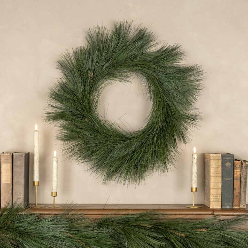 24" PURE PINE WREATH