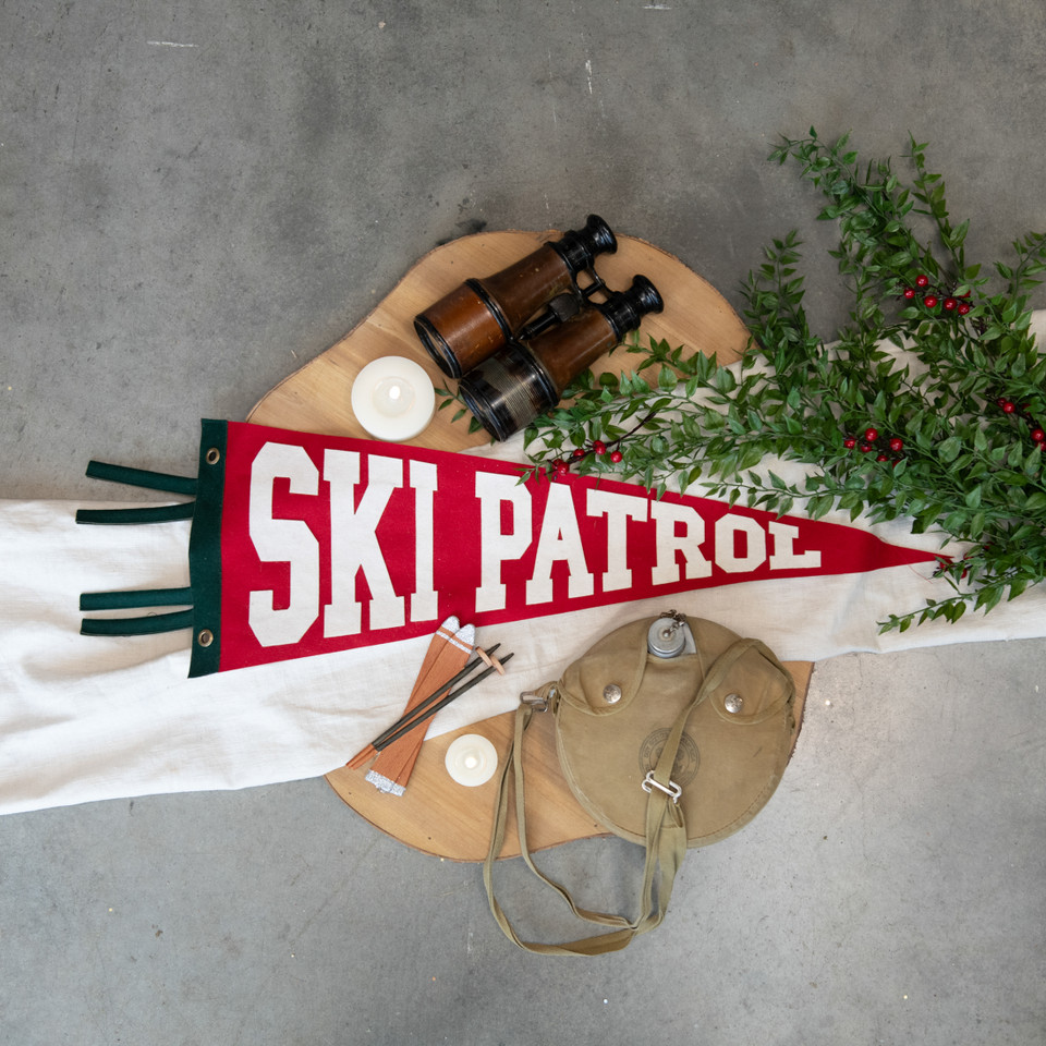 27" SKI PATROL PENNANT