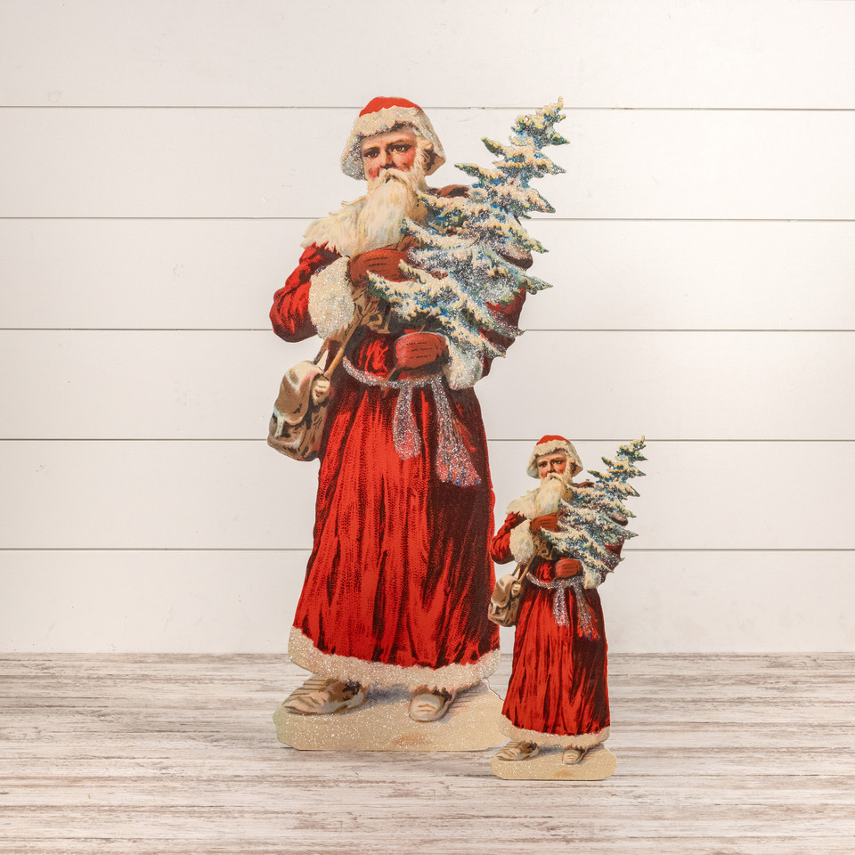 36" SANTA W/ TREE DUMMY BOARD
