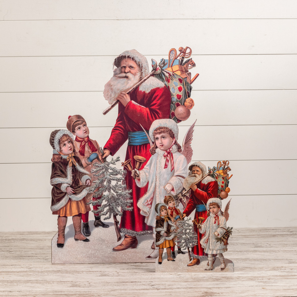 36" SANTA W/ CHILDREN DUMMY BOARD